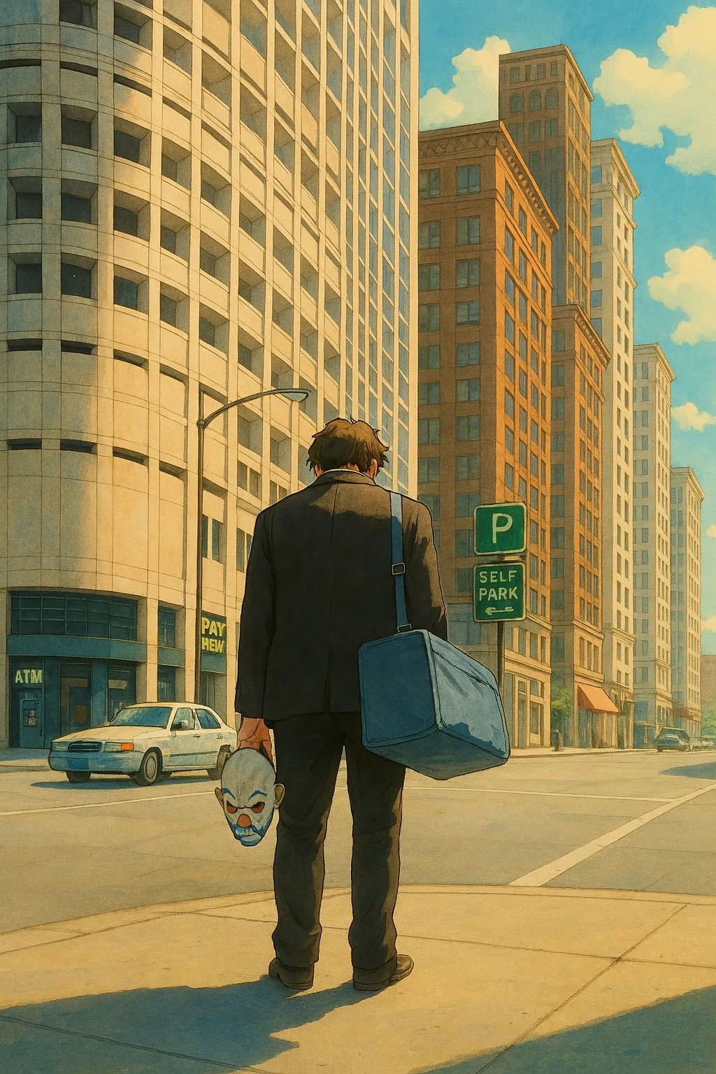 Ghibli Style Forest scene